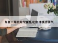 东奥一周的天气情况,北京 冬奥会天气