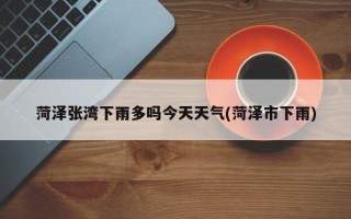 菏泽张湾下雨多吗今天天气(菏泽市下雨)