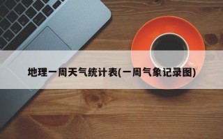 地理一周天气统计表(一周气象记录图)
