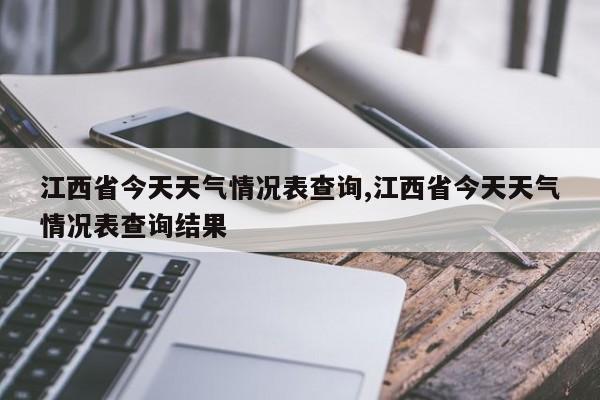江西省今天天气情况表查询,江西省今天天气情况表查询结果 第1张