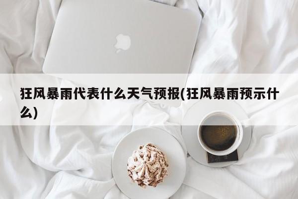狂风暴雨代表什么天气预报(狂风暴雨预示什么) 第1张
